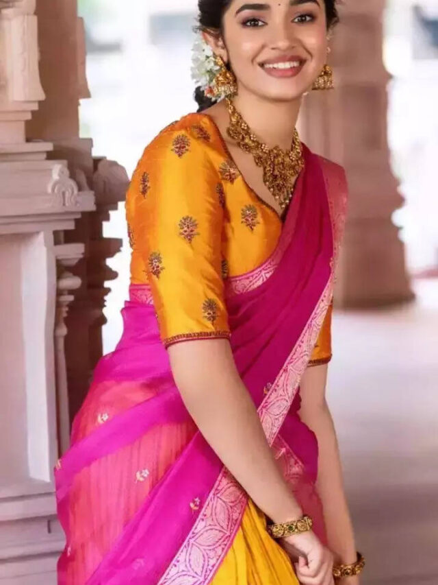 Krithi Shetty Is An Absolute Stunner In Saree